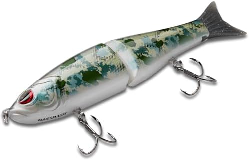 Bassdash SwimShad Glide Baits Jointed Swimbait Bass Pike Salmon Trout Muskie Fishing Lure - Image 6