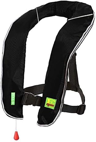 Top Safety Adult Life Jacket with Whistle - Auto Version Inflatable Lifejacket Life Vest Preserver PFD for Boating Fishing Sailing Kayaking Surfing Paddling Swimming - Adjustable Life Saving Vest - Image 2