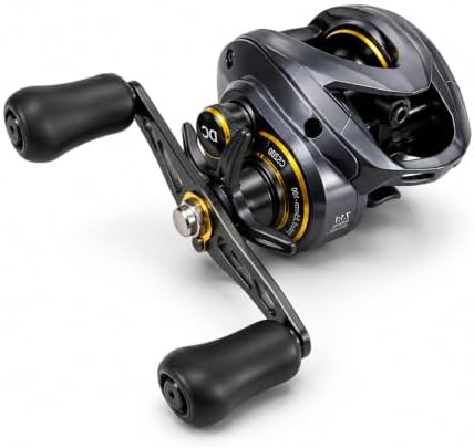 DC Baitcasting Reel, Digital Control Anti-Backlash, 7.1:1 Gear Ratio,5+1 Bearings, 18.5LB Drag, Ultralight for Bass Freshwater by KITHWILD