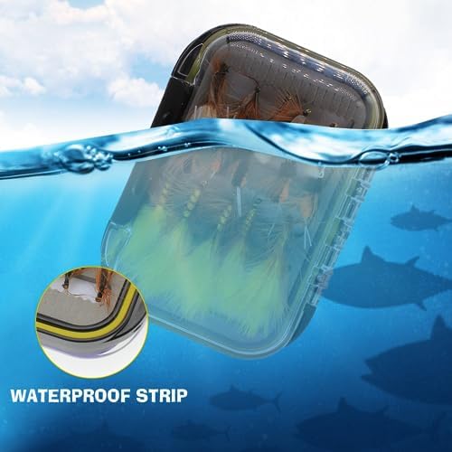 Fly Fishing Poppers Dry Flies Topwater Lures Bass Trout Kit Pro XL - Image 6