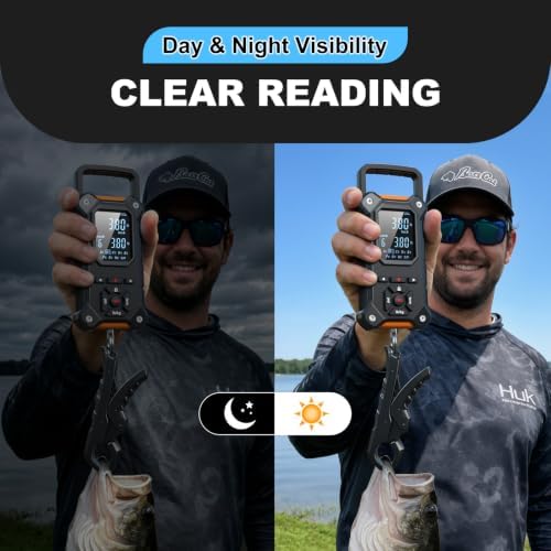 8-Slot Digital Fishing Scale with Lip Gripper & Auto-Rank Memory - Image 3