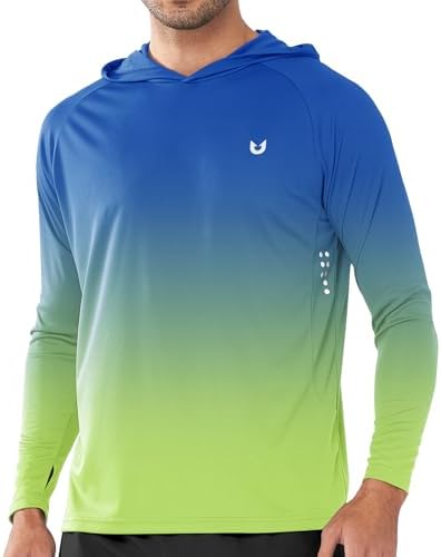 NORTHYARD Men's Sun Hoodie Long Sleeve Fishing Shirts UPF 50+ Rash Guard by NORTHYARD