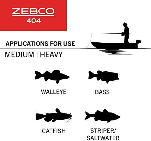Zebco 404 Spincast Fishing Reel, - Image 5