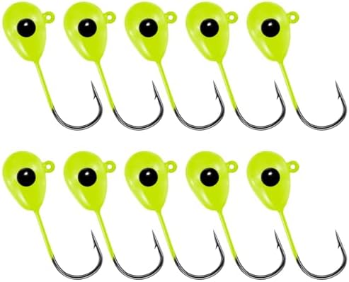 Alwonder 10-Pack Floating Jig Heads Fishing Floats Jigs Lures High-Ball Floater Hook, Surf Fishing Trolling Rockfishing Pompano Rigs Floats for Bass, Walleye, Panfish, Perch, Trout, Redfish by Alwonder