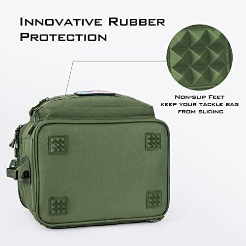 KastKing KarryAll Fishing Tackle Bag, Saltwater & Freshwater Gear Storage - Image 5