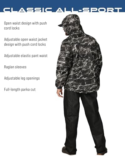 FROGG TOGGS Men's Classic All-Sport 3-Layer Waterproof Breathable Rain Suit - Image 3