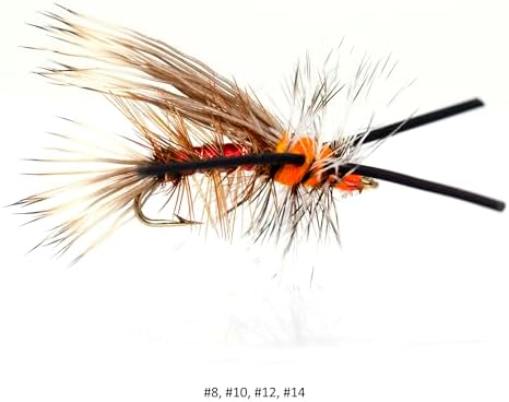 Outdoor Planet 24/48/66/72 Premium Hand Tied Fly Fishing Flies Assortment | Fly Boxes Included | Dry, Wet, Nymphs, Streamers, Wooly Buggers, Terrestrials | Trout, Bass Lure Set, Kit, Gift - Image 5