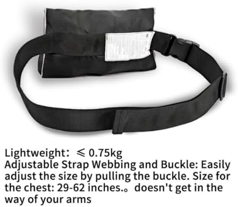 Manual Inflatable Life Jacket,Preserver PFD for Adults,Life Vest for Adults,Supports Weight up to 330 pounds - Image 6