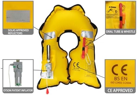 Eyson Inflatable Life Jacket Life Vest Basic Automatic/Manual - Image 5