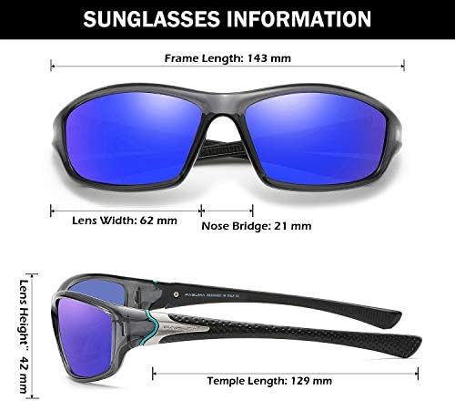 FAGUMA Sports Polarized Sunglasses For Men UV400 Protection - Image 4