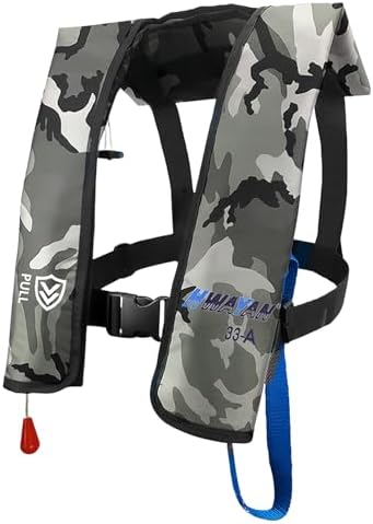Automatic/Manual Inflatable Life Jacket for Adults | Water Sports by HWAYAN