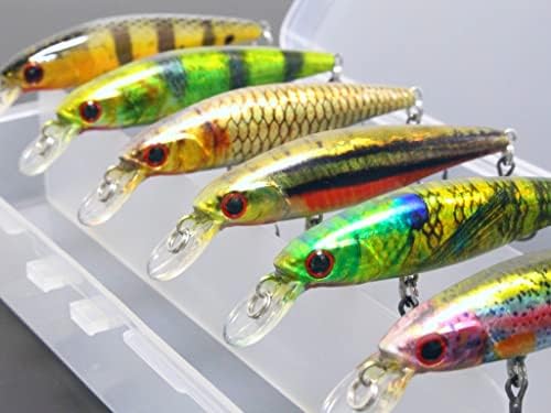 Minnow Crankbait for Bass Fishing Bass Lure Jerkbait Fishing Lures and Tackle Box - Image 6