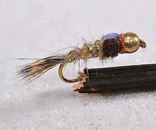 Essential Nymph Fly Assortment - 57 Fishing Flies on Mustad Signature Fly Hooks in Various Sizes - Image 5