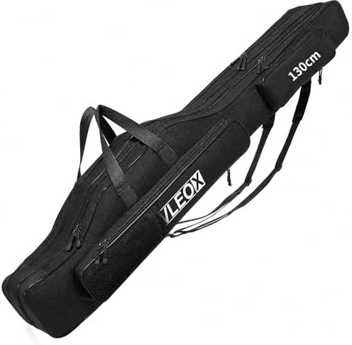 3 Layers Fishing Pole Bag, Fishing Rod Case, Folding Fishing Case by Unknown