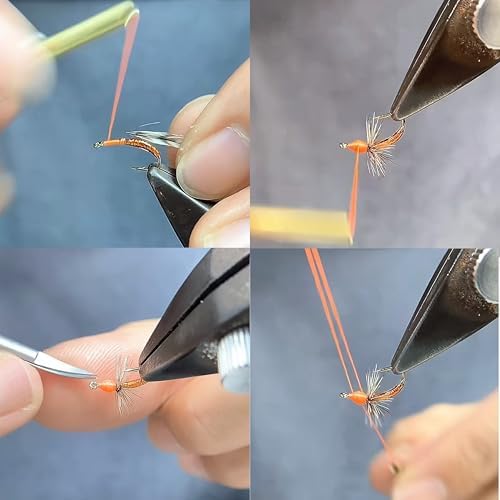 EXAURAFELIS Flying Flies kit Fishing Gear Fishing Lure 64/100/120PCS Dry Wet Flies Tackle Box Fly FishingLures for Bass Salmon Trout Freshwater Walleye Steelhead Bonefish Tarpon Saltwater - Image 5