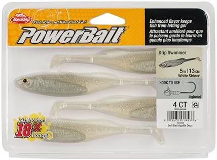 Berkley PowerBait Drip Swimmer Fishing Soft Bait - Image 4