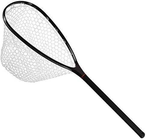 SF Fly Fishing Landing Net Soft Rubber Mesh Trout Net Catch and Release Net by SUNSHINEFISHING