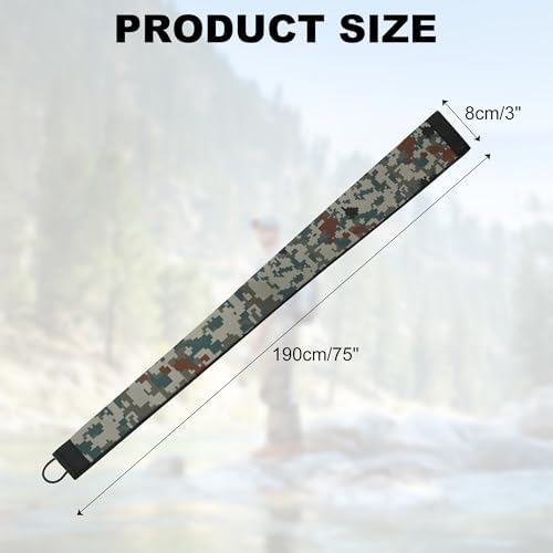 Neoprene Camo Fishing Rod Sleeves,Fishing Pole Sleeves,Fishing Rod Socks - Image 3