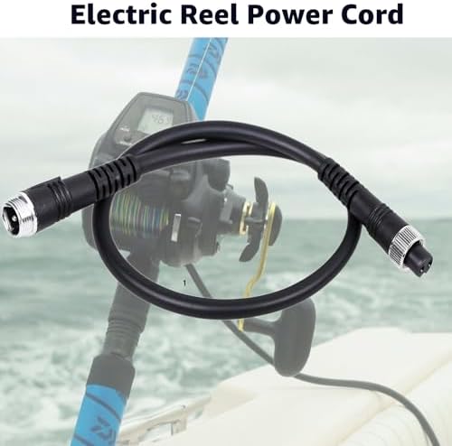 4.9Feet Electric Reel Power Cord – Compatible with Daiwa, Seaborg, Leobritz,Tanacom, BeastMaster, Shimano Fishing Reel Super Air Cord(1Pcs) - Image 6