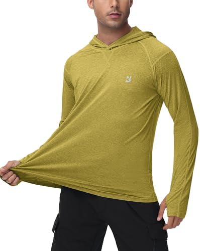 Roadbox Men's UPF 50+ Fishing Shirts, Long Sleeve UV Sun Protection Hoodie - Image 2