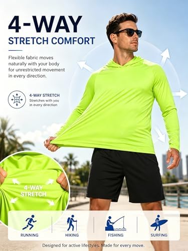 ZITY Men's Lightweight Pullover Hoodie UPF 50+ Fishing Shirts Sweatshirt - Image 6
