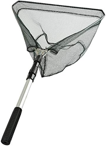 RESTCLOUD Fishing Landing Net with Telescoping Pole Handle, Fishing net Freshwater for Kids Men Women, Extend to 40-63 Inches - Image 3