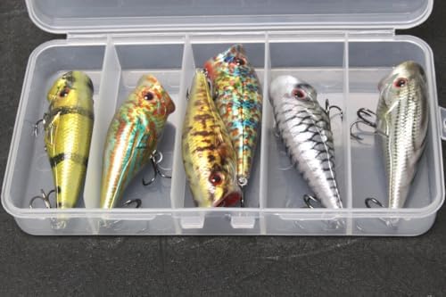 Minnow Crankbait for Bass Fishing Bass Lure Jerkbait Fishing Lures and Tackle Box - Image 5