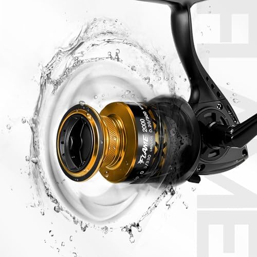 Piscifun Flame Spinning Reel, Lightweight, 22lb Max Drag, 9+1BB - Image 4