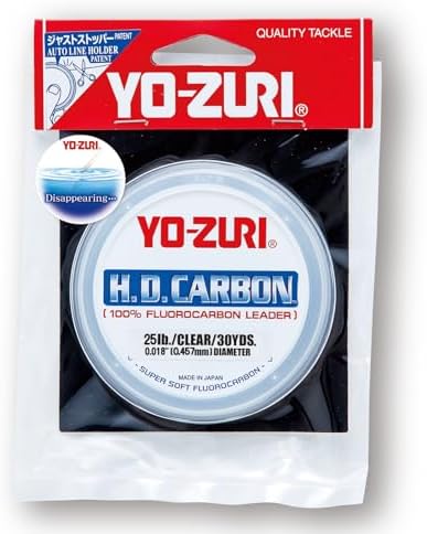 Yo-Zuri H.D. Fluorocarbon 30-Yard Leader Line by DUEL