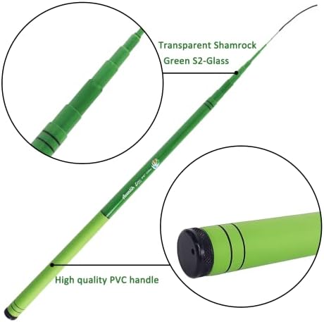 Aventik 9ft/10ft Zeno S2 Fiberglass 6:4 Tenkara Rod Kit for Anglers - Image 4