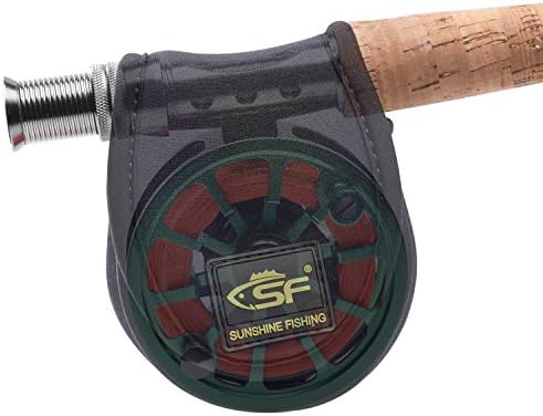 SF Fly Fishing Reel Cover Case Pouch or Fly Reel Black Fit 5/6 wt - Image 6