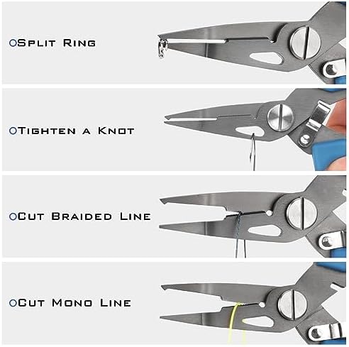 KastKing Intimidator Fishing Pliers, Saltwater Resistant Fishing Gear - Image 4