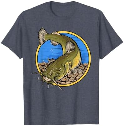 Flathead Catfish Fishing T-Shirt by Hunting+%26+Fishing+Merch