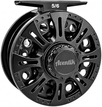 Aventik HVCE Classic III Graphite Large Arbor Fly Reel by AVENTIK