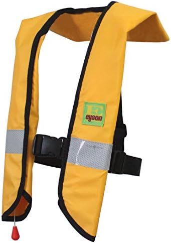 Top Safety Adult Life Jacket with Whistle - Manual Version Inflatable Lifejacket Life Vest Preserver PFD for Boating Fishing Sailing Kayaking Surfing Paddling Swimming - Adjustable Life Saving Vest - Image 2