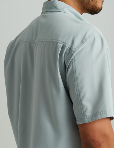 HUK Men's Tide Point Kc Scott Original Artwork Short Sleeve Shirt, Fishing Button Down - Image 4