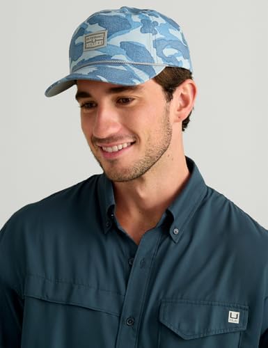 HUK Men's Tide Point Kc Scott Original Artwork Short Sleeve Shirt, Fishing Button Down - Image 5