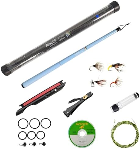 Aventik FreshStart Tenkara Rod in 7ft/8ft Action 7:3 Complete Beginner Kit by EUPHENG