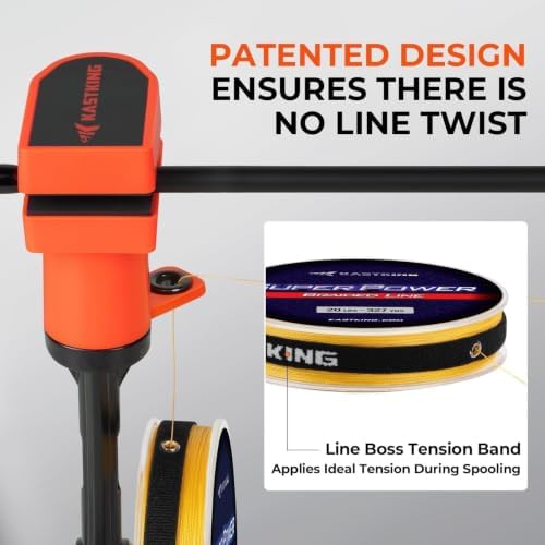 KastKing Kalibrate Fishing Line Spooler, Line Counter & 5" Braid Scissors - Image 4
