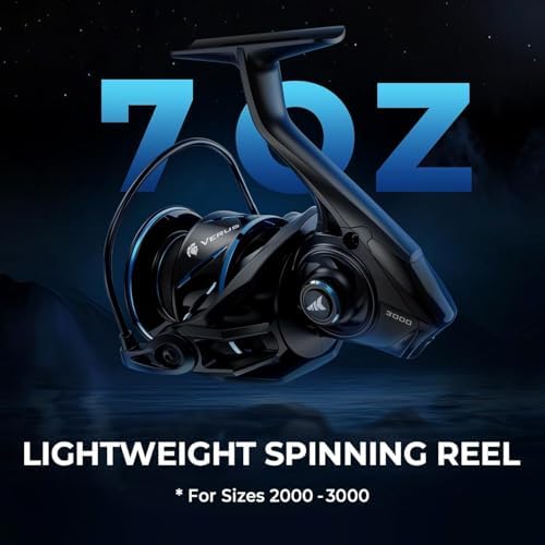 KastKing Verus Spinning Fishing Reels with Lightweight Nylitech Body - Image 3
