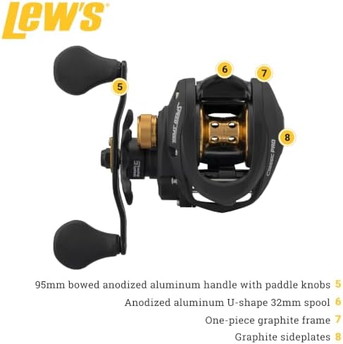 Lew's Classic Pro Speed Spool SLP Baitcast Reel - Image 3