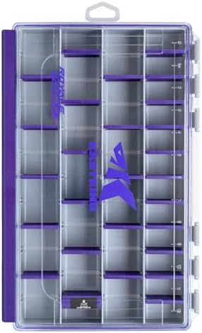 KastKing HyperSeal Waterproof Tackle Box, 3700 1 Pack, Purple by KastKing