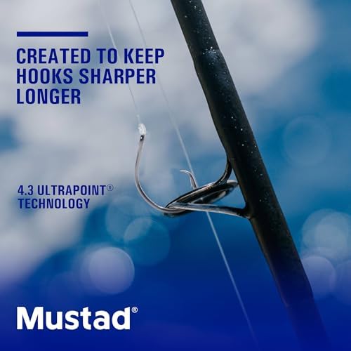 Mustad 39944 Demon Perfect Circle in-Line Wide Gap Fishing Hooks, Black Nickel, UltraPoint - Image 4