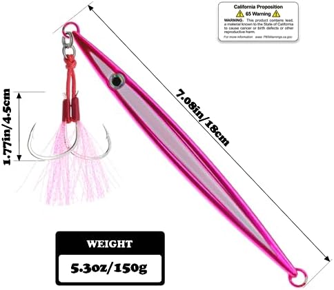 Vertical Jig Fishing Lures Saltwater Jigs Spoon Metal Design Tuna Baits - Image 2
