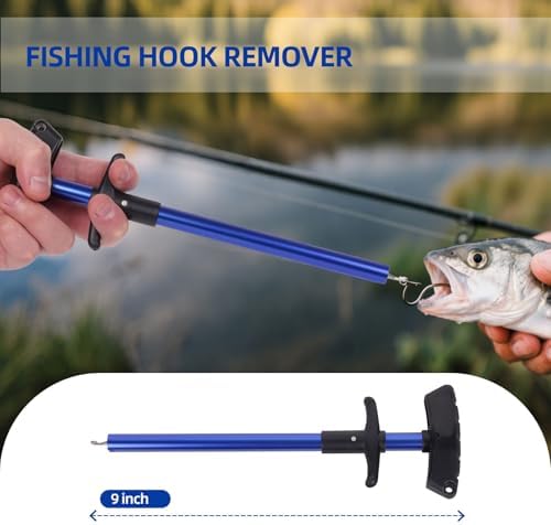 RAWILL Fishing Kit,Filleting Knife,Hook Remover,Fish Grip, Line Cutter,Fishing Scale, Pliers with Lanyards,Not Include Batteries - Image 3