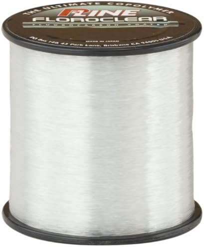 P-Line Floroclear Clear Fishing Line 400-600 YD Spool by P-Line