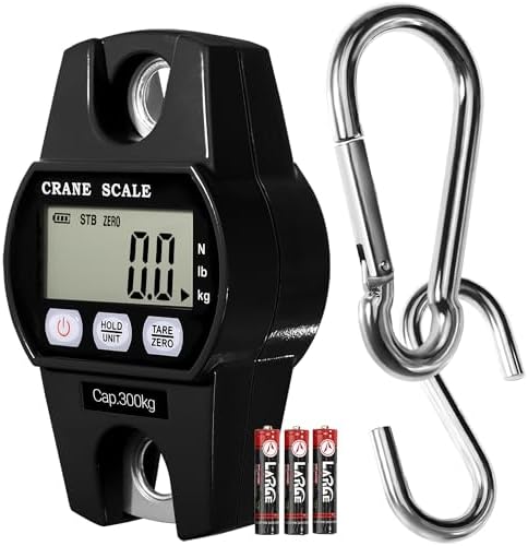 GRAM PRES Digital Hanging Crane Scale 660LB/300KG by GRAM+PRES