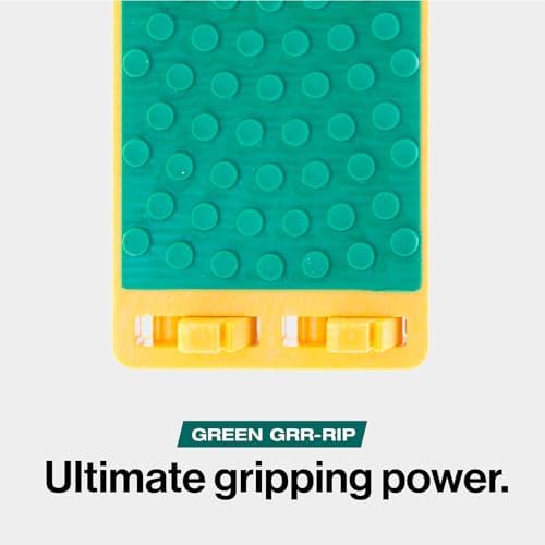 MICROJIG GRR-RIP-BLOCK Smart Push Block for Routers, Jointers, Band and Table Saws, Woodworking Tool, Extreme Grip, GB-1, Yellow/Green - Image 4