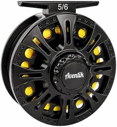 Aventik HVCE Classic III Graphite Large Arbor Fly Reel by AVENTIK
