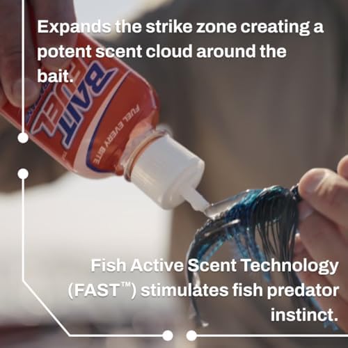 BAITFUEL X55 Formula Gel for Fishing: The Supercharged Fish Scent Technology with Powerful Attractants and Taste Enhancers that Fish Bite | 5 oz., Single - Image 3